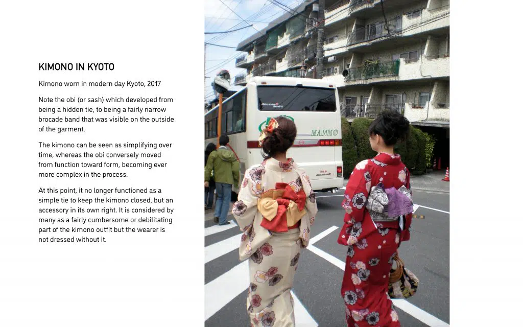 Kimono in Kyoto