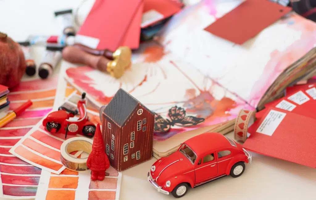 many items creating clutter