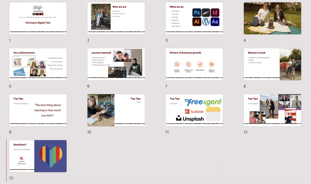 Presentation slides